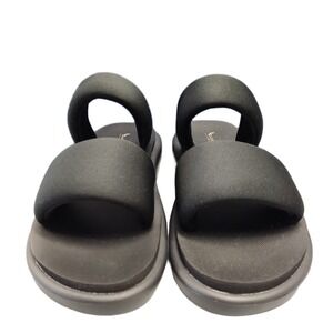 Koolaburra by UGG Alane Slide Sandals Womens US 7 Black Comfort Open Toe Slip On